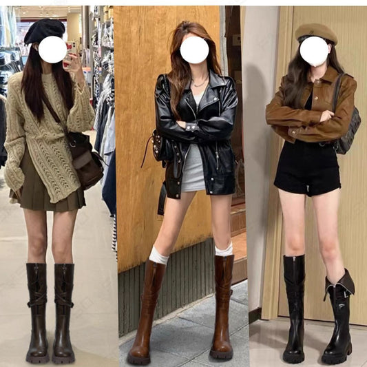 Cognac EquiSlim Tall Riding Boots