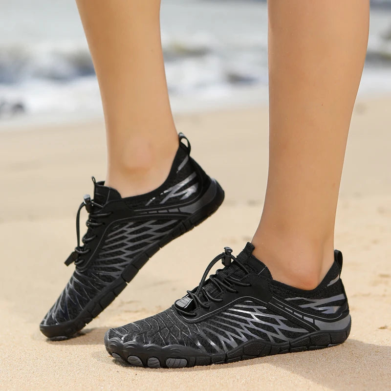 Unisex Quick-Dry Aqua Shoes — Lightweight Water & Beach Sneakers 