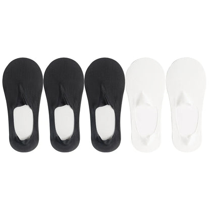 5-Pack Women’s Ultra Thin No-Show Socks | Invisible Boat Socks 