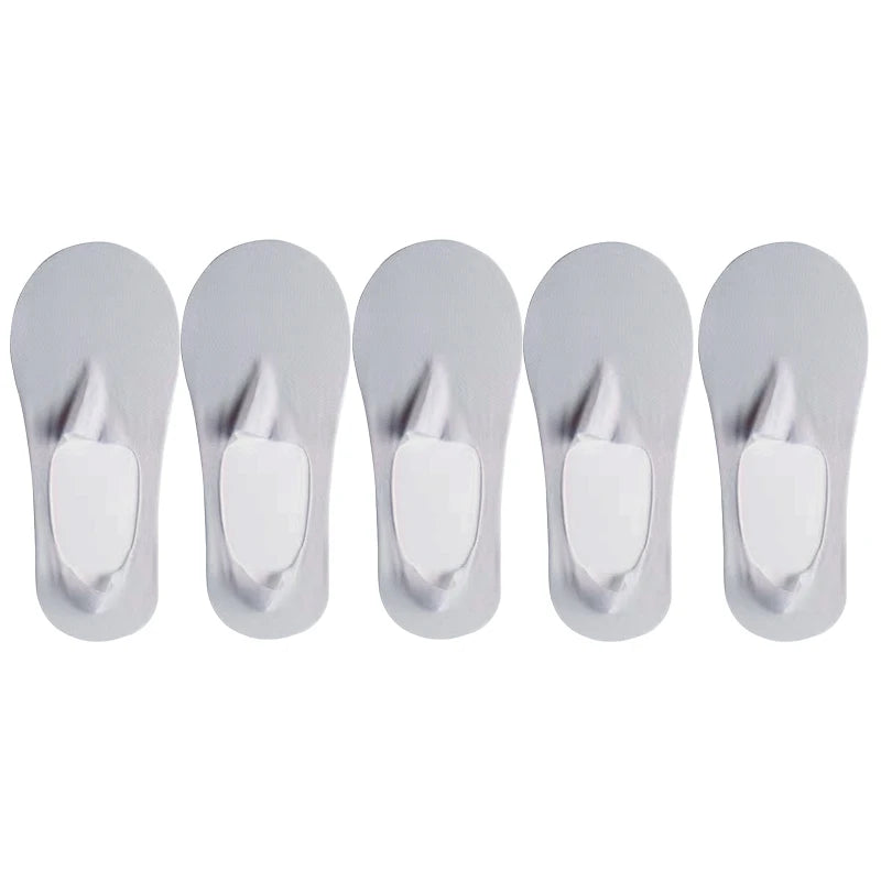 5-Pack Women’s Ultra Thin No-Show Socks | Invisible Boat Socks