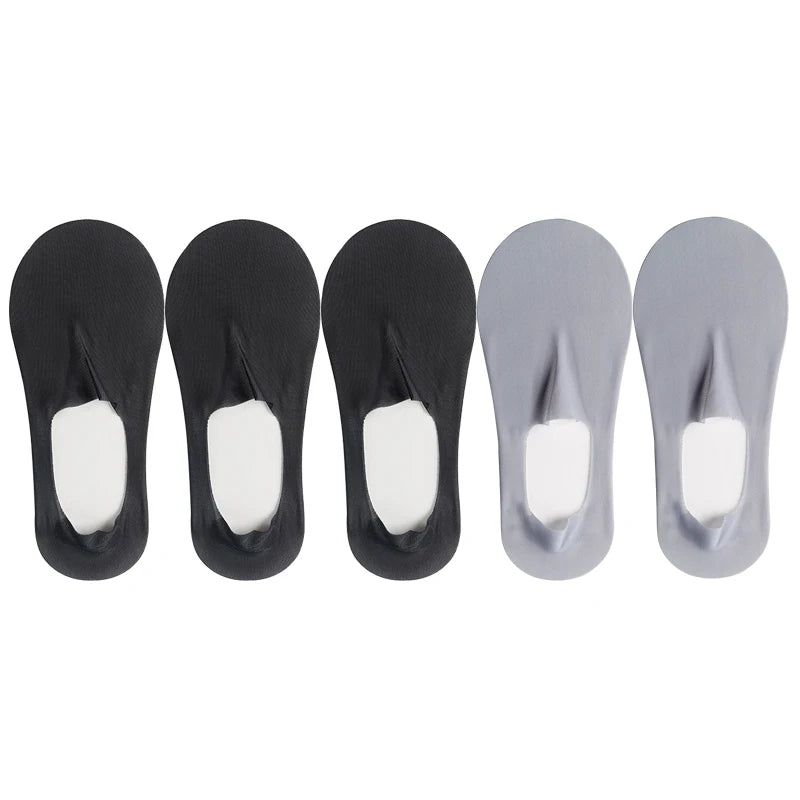 5-Pack Women’s Ultra Thin No-Show Socks | Invisible Boat Socks 