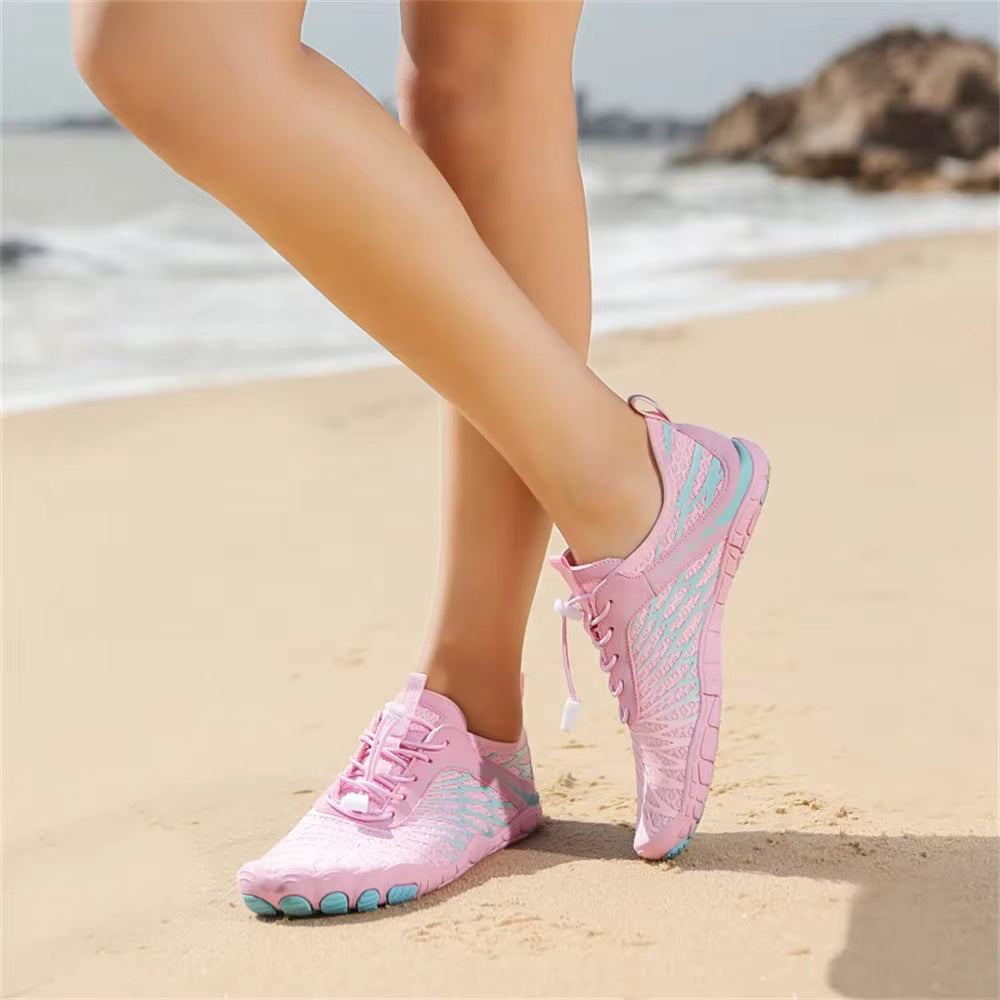 Unisex Quick-Dry Aqua Shoes — Lightweight Water & Beach Sneakers 