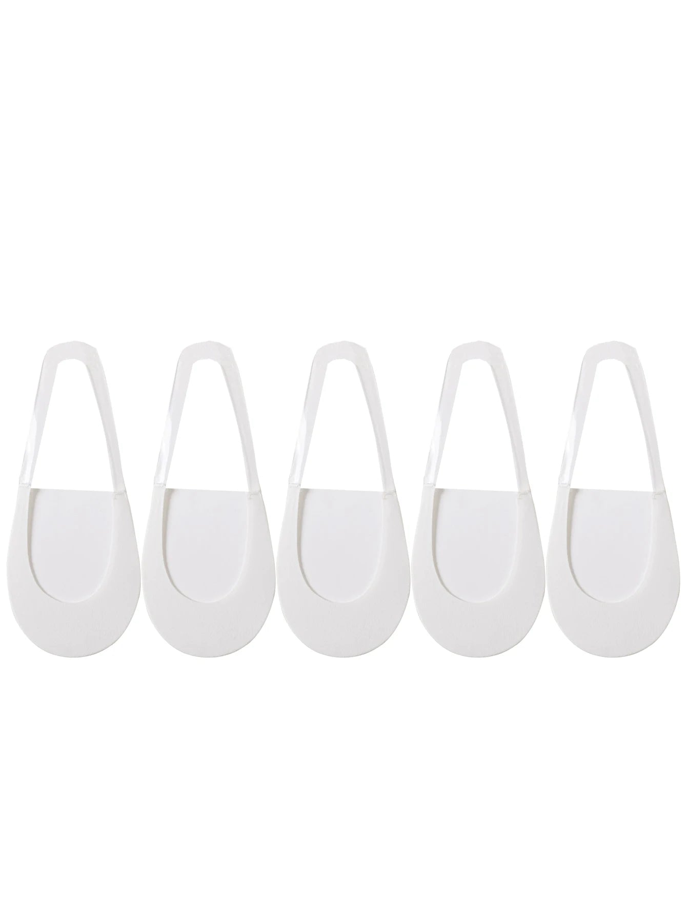 5-Pack Women’s Invisible Low-Cut Socks | Breathable Boat Socks 