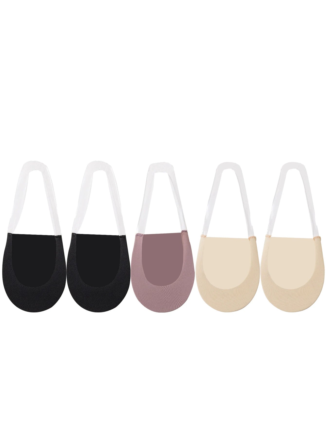 5-Pack Women’s Invisible Low-Cut Socks | Breathable Boat Socks 