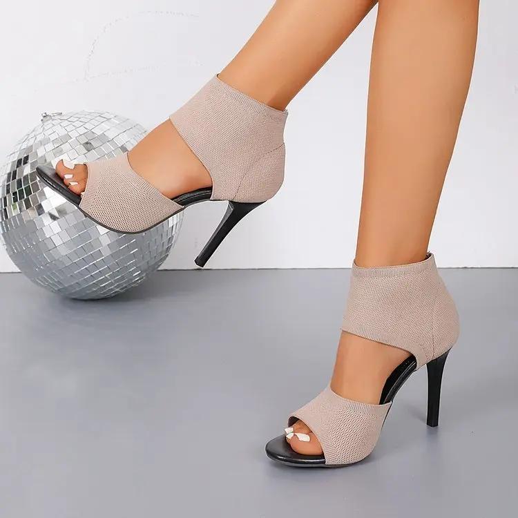 Women’s Fish-Mouth Hollow Fashion Flats CJ