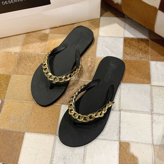 Net Red Rhinestone Slippers Women  casual slippers