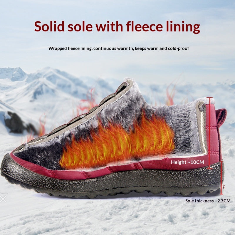 Warm Padded Lightweight Cotton Boots 