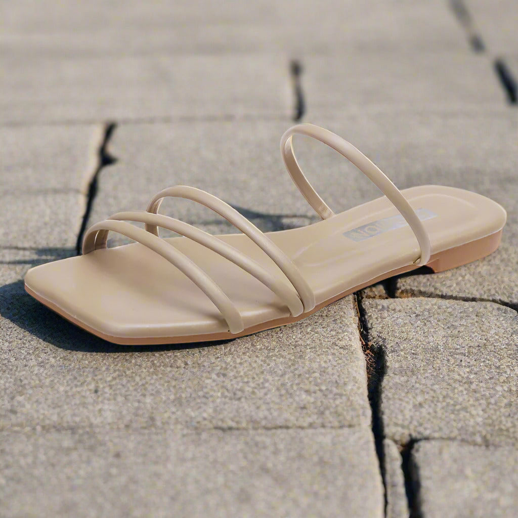 Thin Strap Minimalist Slippers For Women Special-interest Design  casual slippers