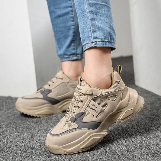 Lightweight Breathable Anti-Smash Work Shoes – Women's Safety Sneakers CJ