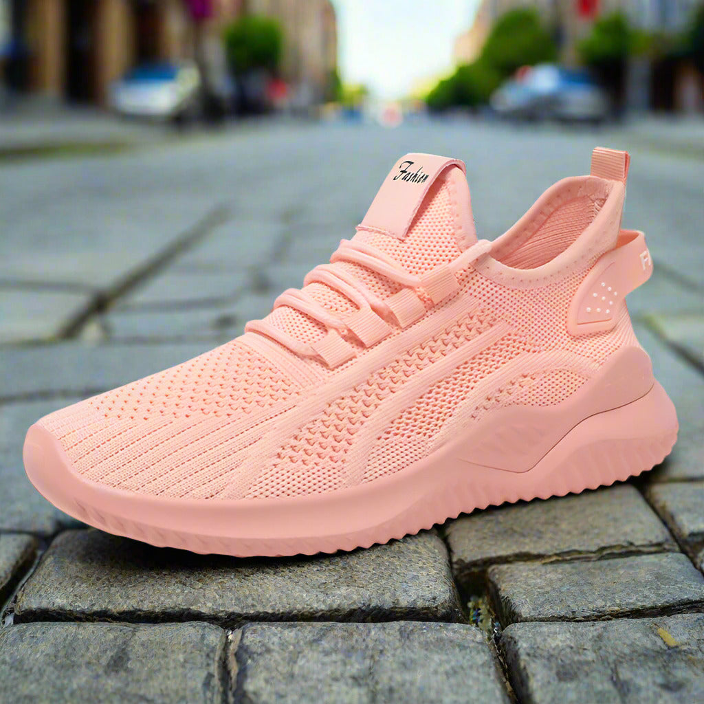 Soft Bottom Pure Color All-matching Breathable Casual Shoes  walking shoes