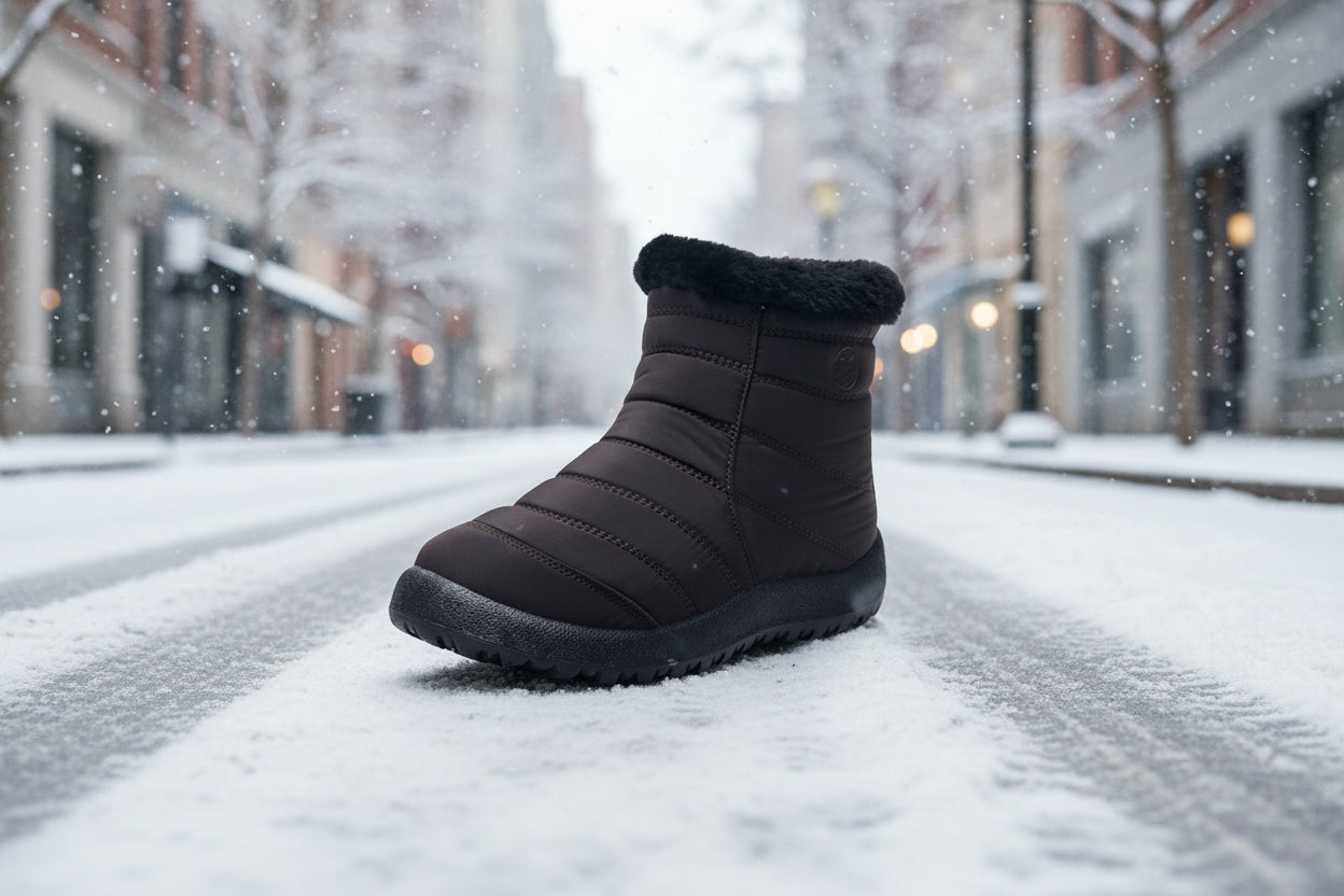 Women’s Thickened Cotton Snow Boots – Waterproof Warm Winter Boots