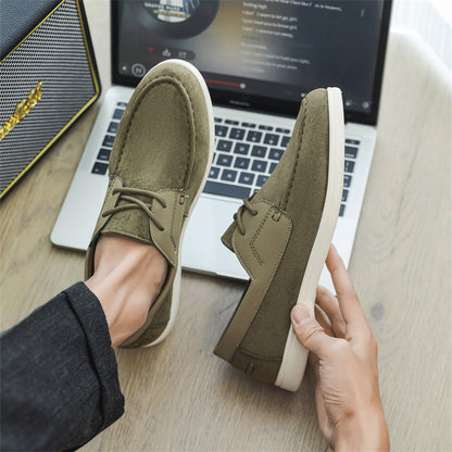 Mens Casual Low-top Lace-up Shoes 