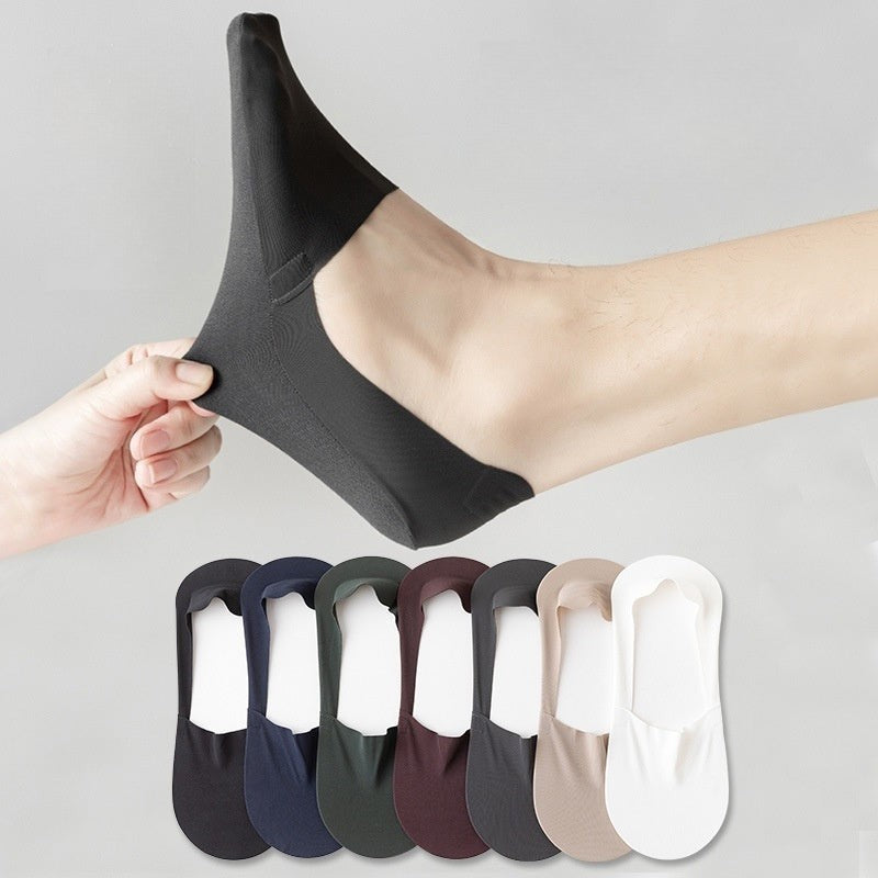 Women’s Invisible Low-Cut Cotton Socks 