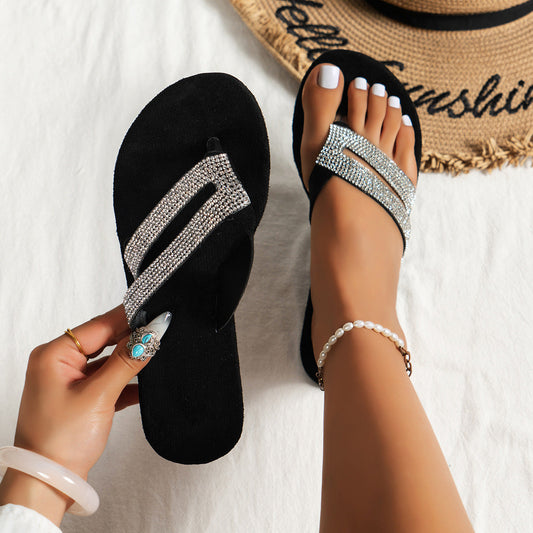 European And American Soft Bottom Plus Size Slippers Women  casual slippers