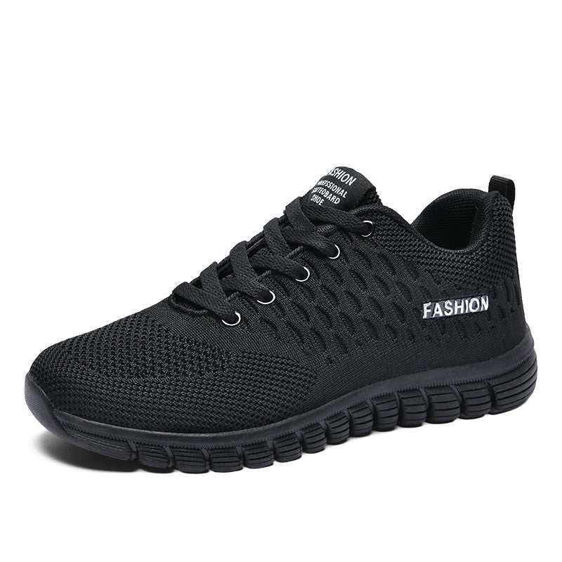 Hollow Comfort Cloth Shoes Soft Bottom Walking Shoes  walking shoes