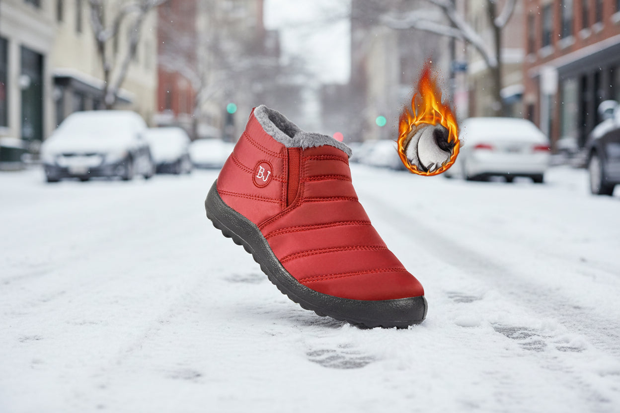 Warm Padded Lightweight Cotton Boots 