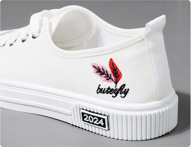 Breathable All-match Casual Canvas Shoes For Women  Sneakers
